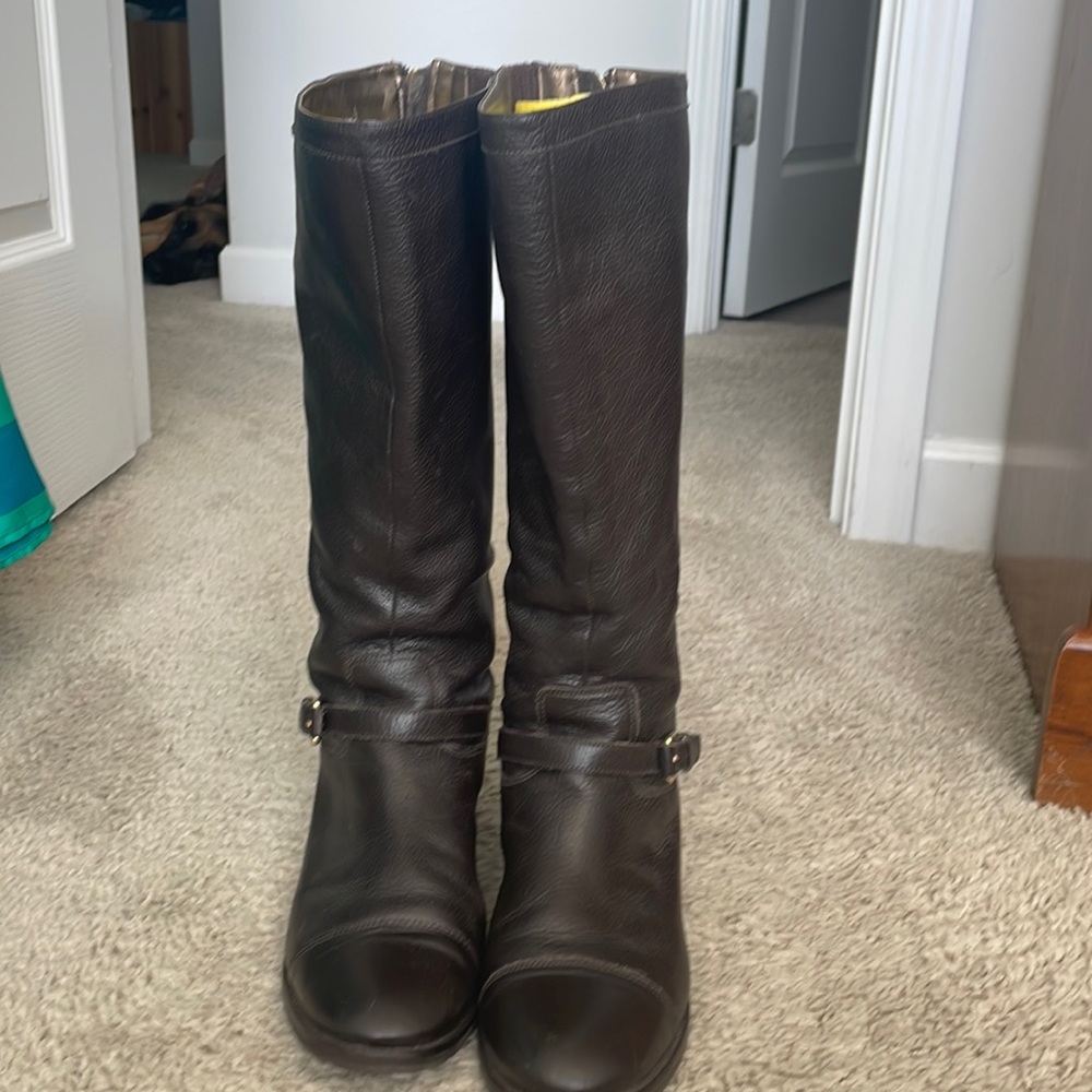 Talbots Brown Heeled Boots